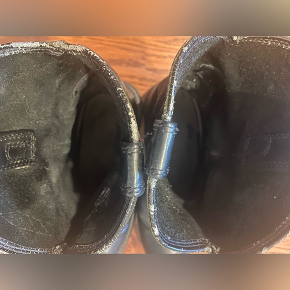 Ariat Sierra Work Boots Sz 11D Black Full-grain Leather ATS Stability System